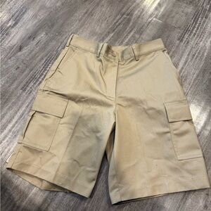 Classic Beige Cargo Shorts for Men